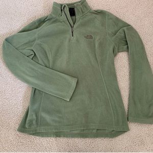 North face quarter zip
